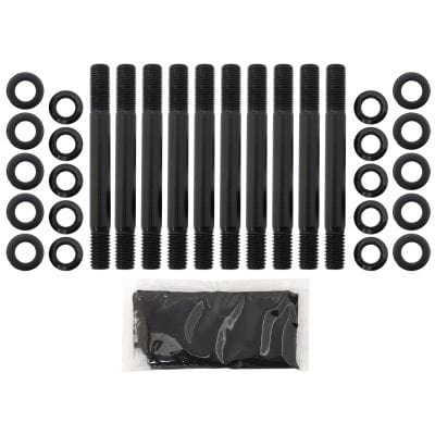 Aeroflow Performance Fabrication & Fasteners Aeroflow Small Block Chev 350 2Bolt Main Stud Kit with Large Journal AF37-2200 SR