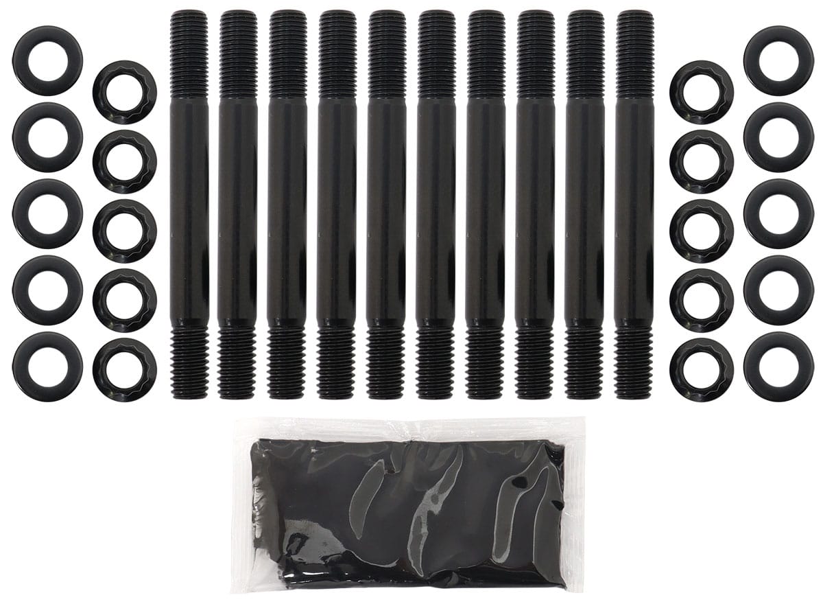 Aeroflow Performance Fabrication & Fasteners Aeroflow Small Block Chev 350 2Bolt Main Stud Kit with Large Journal AF37-2200 SR