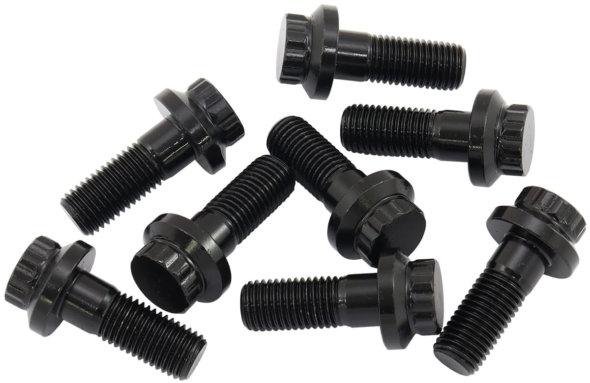 Aeroflow Performance Fabrication & Fasteners Aeroflow Toyota 4AGE, 1JZ, 2JZ & Mazda & Ford Barra Flywheel Bolts AF37-2420 SR