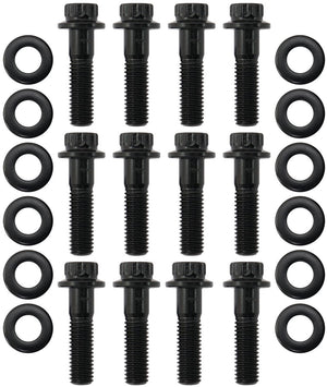 GM LS Header Bolts M8 x 1.25mm, 1.181" (30mm) UHL - Black Finish