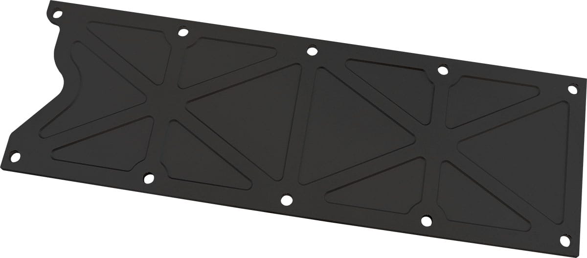 Aeroflow Performance GM LS1 TRUSSED VALLEY PLATE (AF77-5025BLK) SR