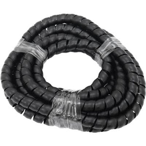 Aeroflow 20.8mm ID Spiral Wrap Black Cover - 1 Meter Length AF91-9808