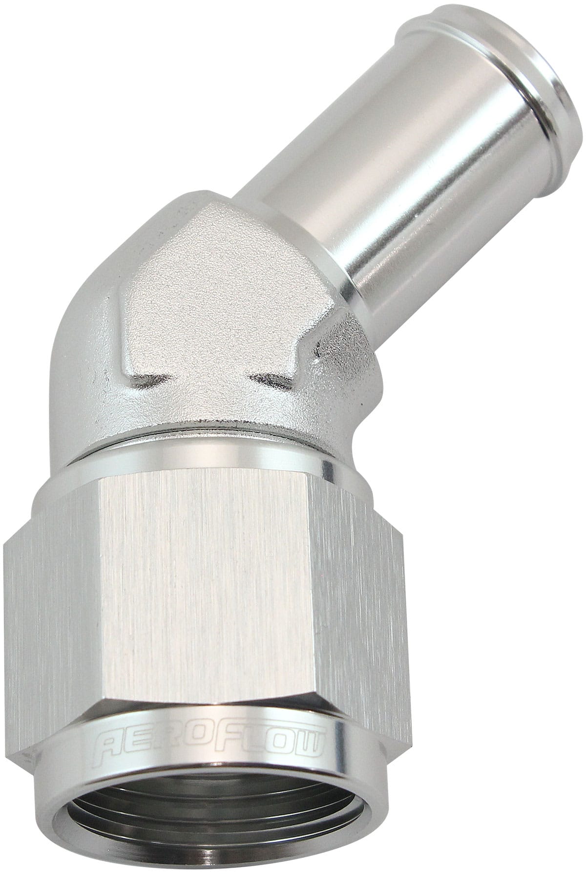 Aeroflow Performance Hose & Fittings Aeroflow 45° Hose Barb 5/8" to -10AN AF412-10S SR