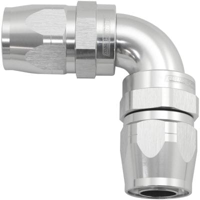 Aeroflow Performance Hose & Fittings Aeroflow 853 Series Cutter FullFlow 90° Dual Hose Ends -10AN AF853-10-10S SR