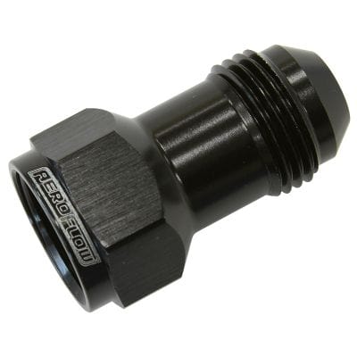 Aeroflow Performance Hose & Fittings Aeroflow AN Female to Male Extension -20AN to -20AN AF952-20BLK SR