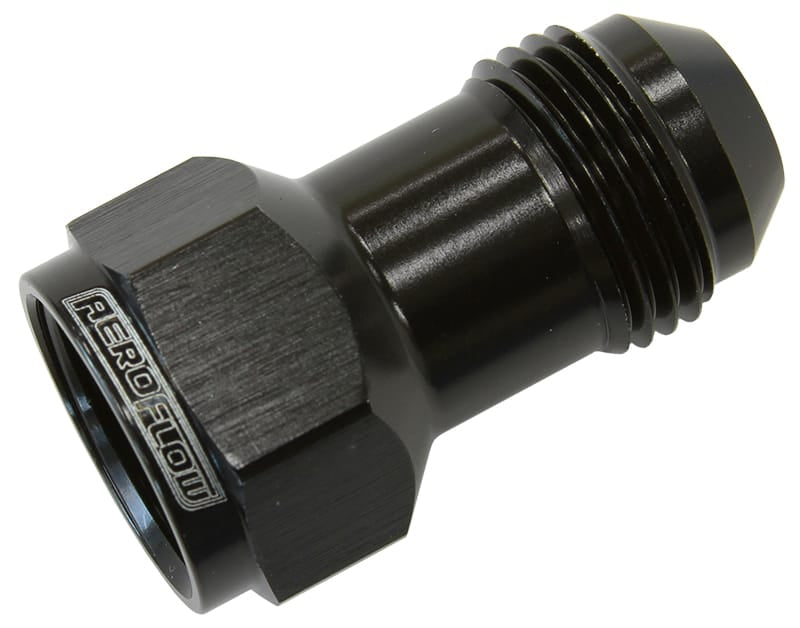 Aeroflow Performance Hose & Fittings Aeroflow AN Female to Male Extension -20AN to -20AN AF952-20BLK SR