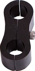Aeroflow Performance Hose & Fittings Aeroflow Billet Aluminium Dual Hose Separator AF156-13BLK SR