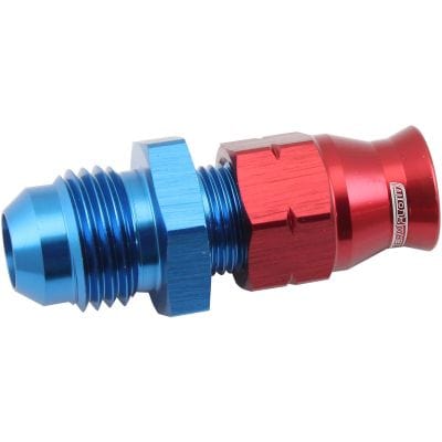 Aeroflow Performance Hose & Fittings Aeroflow Tube to Male AN Adapter 1/4" to -6AN AF108-06-04 SR