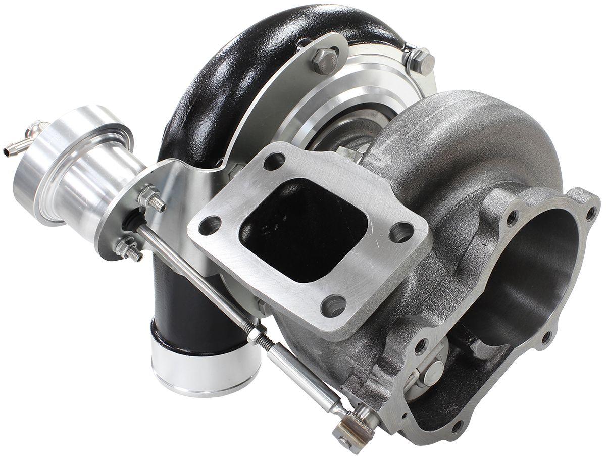 Aeroflow Performance Internal Wastegate, T3 Inlet Flange, BA-BF XR6 5-Bolt Exhaust Flange Aeroflow BOOSTED 6762 XR6 1.15 Turbocharger 1000HP, Hi Temp Black Finish AF8005-3018BLK SR