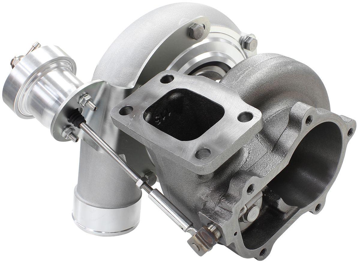 Aeroflow Performance Internal Wastegate, T3 Inlet Flange, BA-BF XR6 5-Bolt Exhaust Flange Aeroflow BOOSTED 6762 XR6 1.15 Turbocharger 1000HP, Natural Cast Finish AF8005-3018 SR