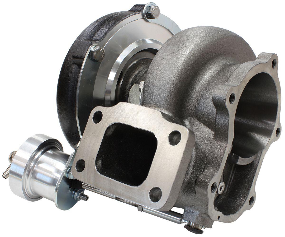 Aeroflow Performance Internal Wastegate, T3 Inlet Flange, FG XR6 5-Bolt Exhaust Flange Aeroflow BOOSTED 5862 XR6 1.06 Turbocharger 750HP, Hi Temp Black Finish AF8005-3013BLK SR