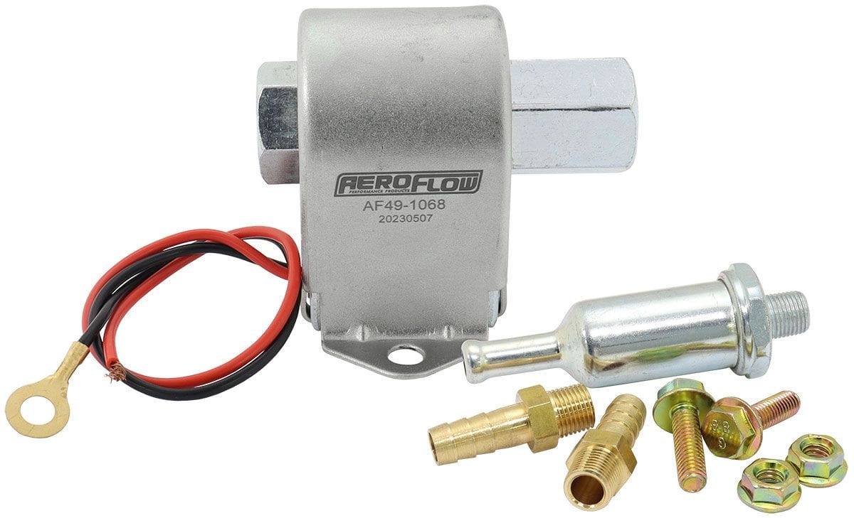 Aeroflow Performance Low Pressure In-Line (Facet) Carburettor Fuel Pump Low Pressure In-Line (Facet) Carburettor Fuel Pump SR