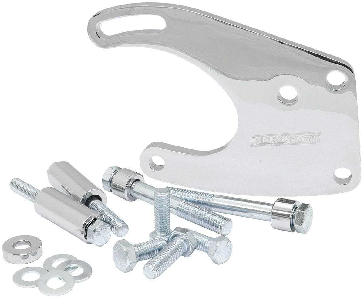 Aeroflow Performance Mild Steel Ford Windsor Power Steering Bracket Mild Steel Ford Windsor Power Steering Bracket SR