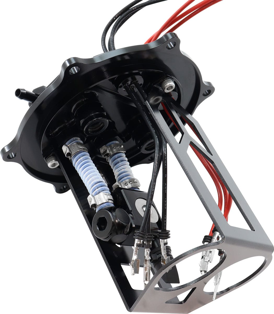 Aeroflow Performance MITSUBISHI EVO FUEL PUMP DROP SR