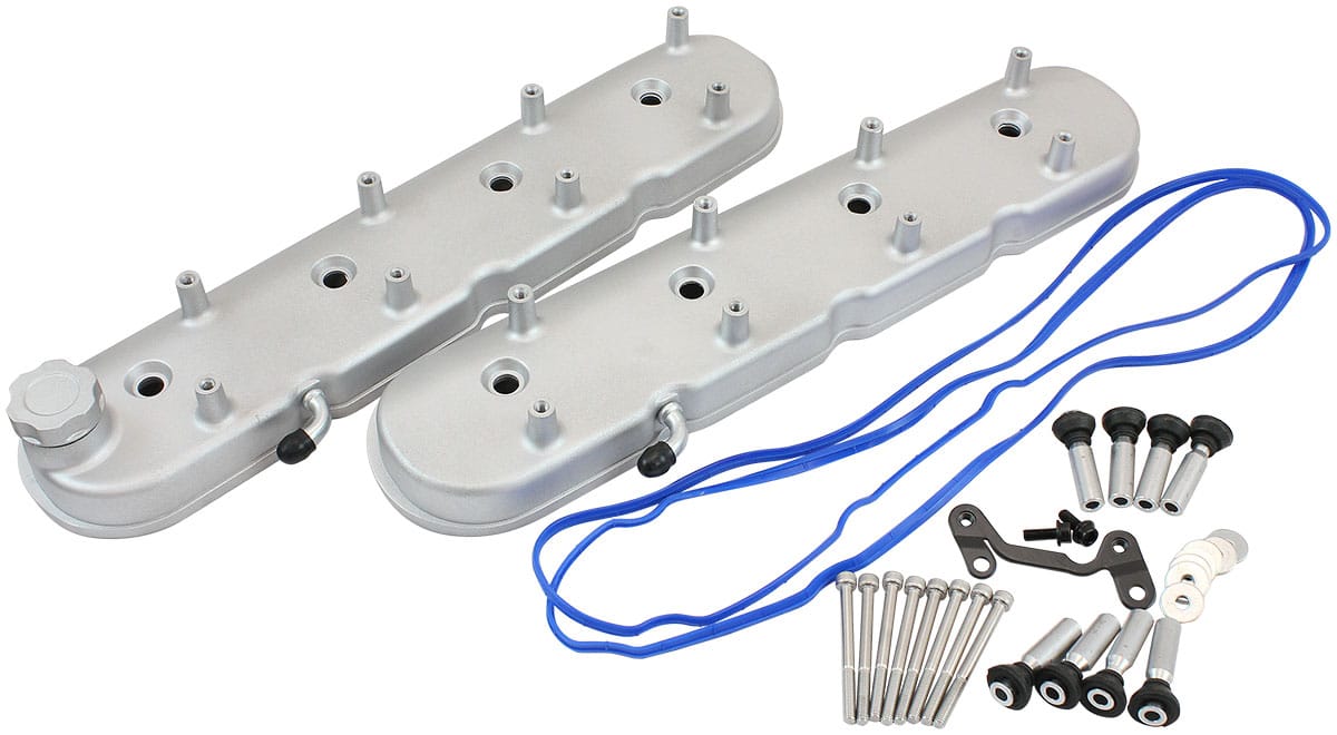 Aeroflow Performance Natural Cast GM LS FACTORY VALVE COVERS SR