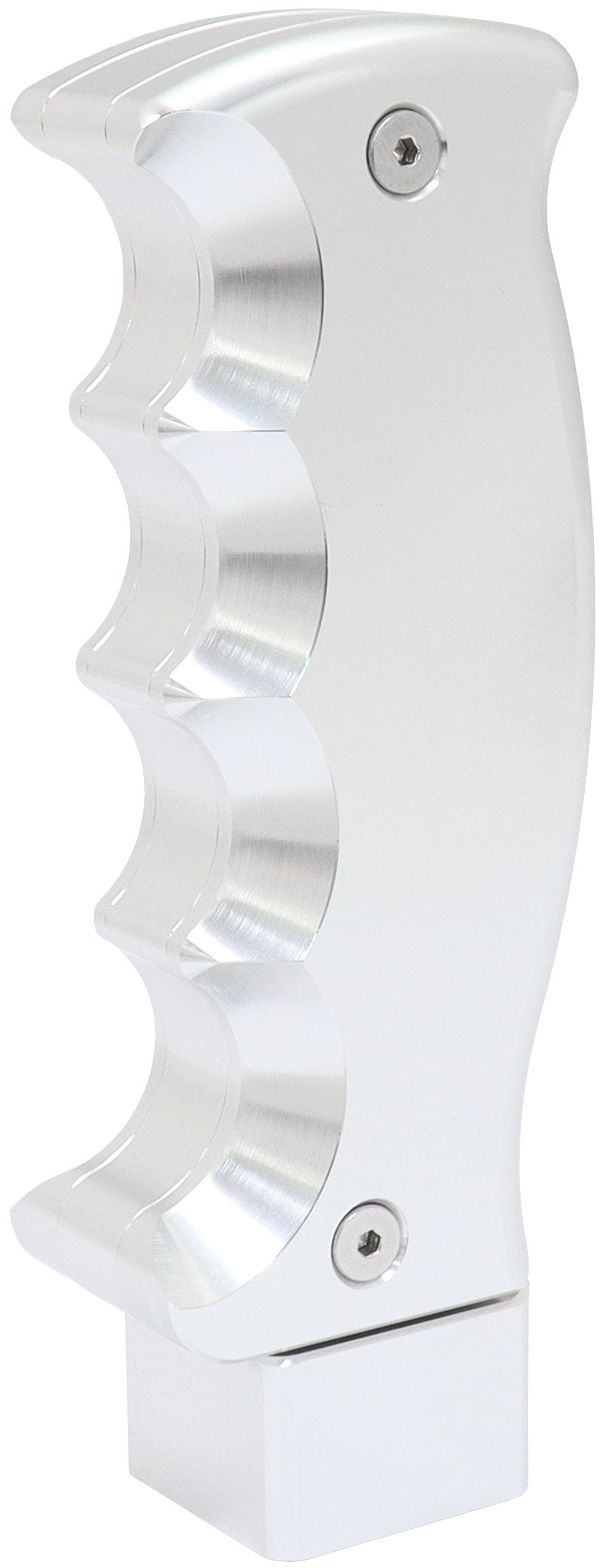 Aeroflow Performance PISTOL SILVER GEAR KNOB MANUAL (AF72-9901) SR