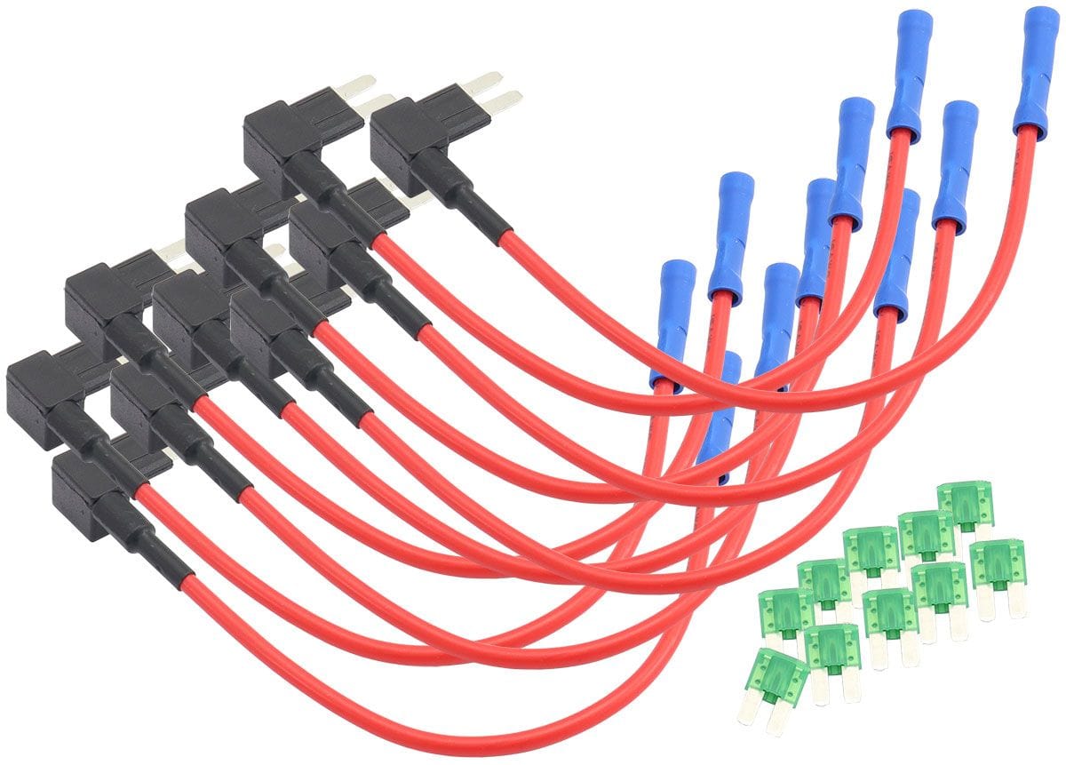 Aeroflow Performance Push-In Fusible Link With Micro Blade Fuse Aeroflow Push-In Fusible Link With Micro Blade Fuse AF49-1571 SR