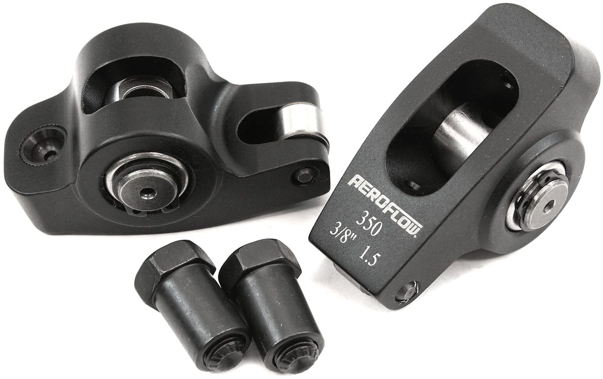 Aeroflow Performance SBC ROCKER ARMS 3/8" STUD 1.5 (AF95-1100-2) SR