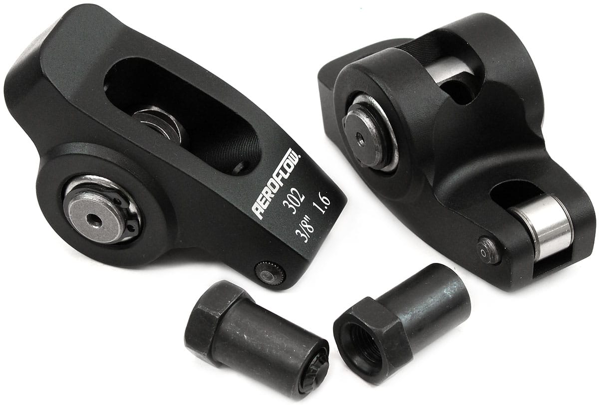 Aeroflow Performance SBF ROCKER ARMS 3/8" STUD 1.6 (AF95-1120-2) SR