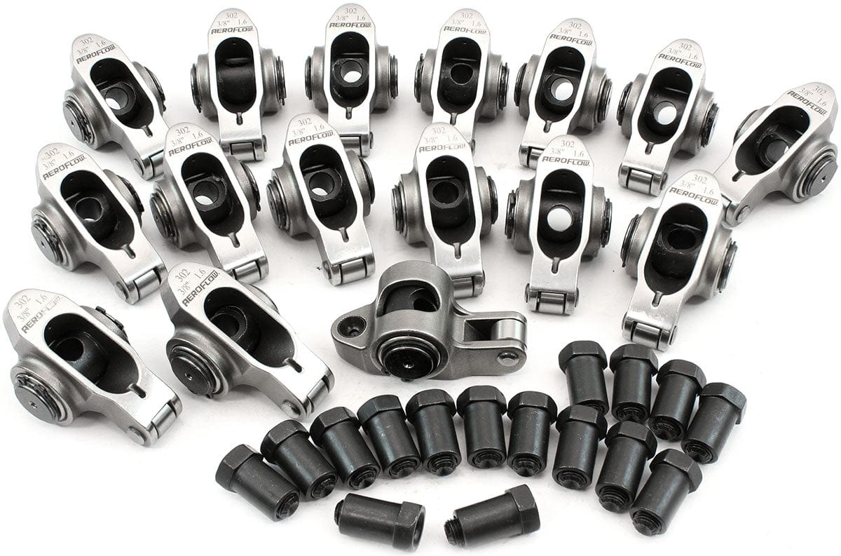 Aeroflow Performance SBF S/S ROCKER ARMS 3/8" STUD (AF95-1220) SR