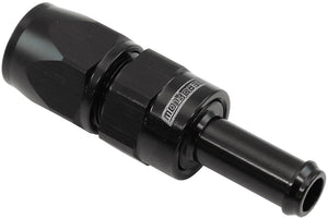 Straight -6AN Hose End to 3/8" AF214-06-06DBLK