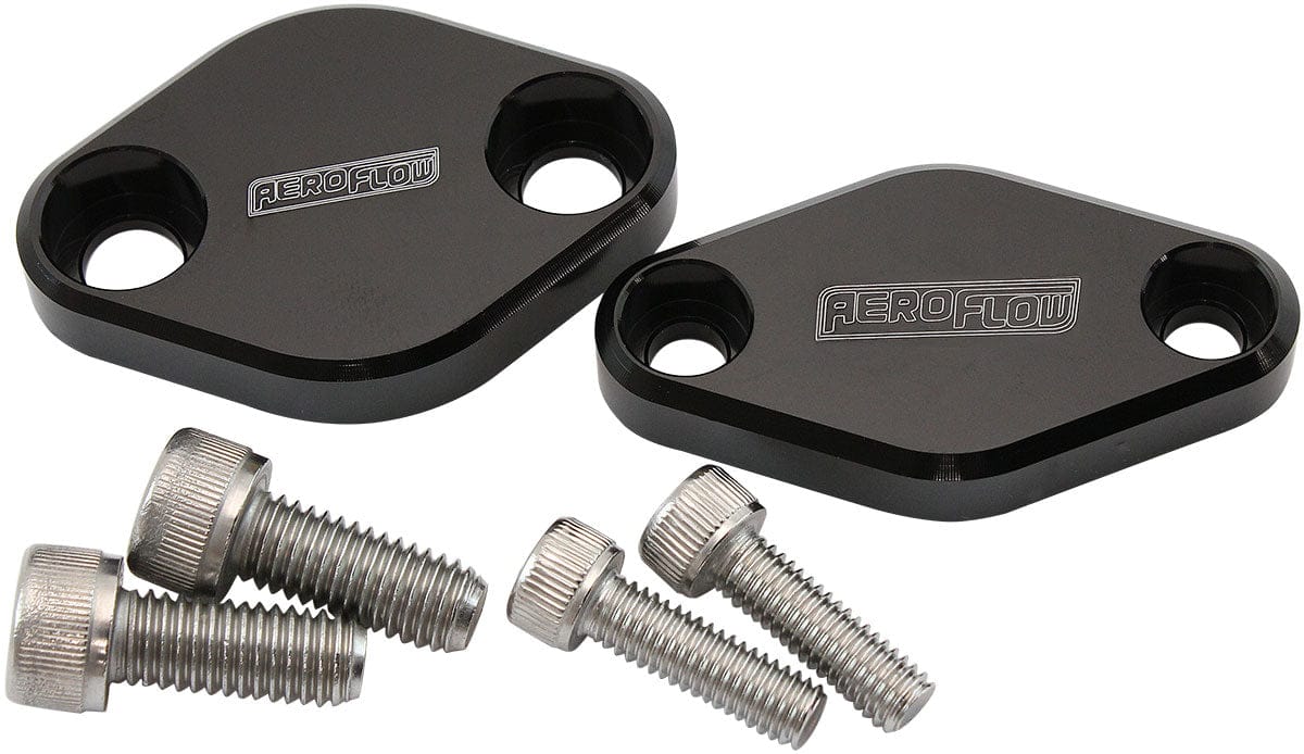 Aeroflow Performance SUBARU AIR PUMP DELETE PLATES SR