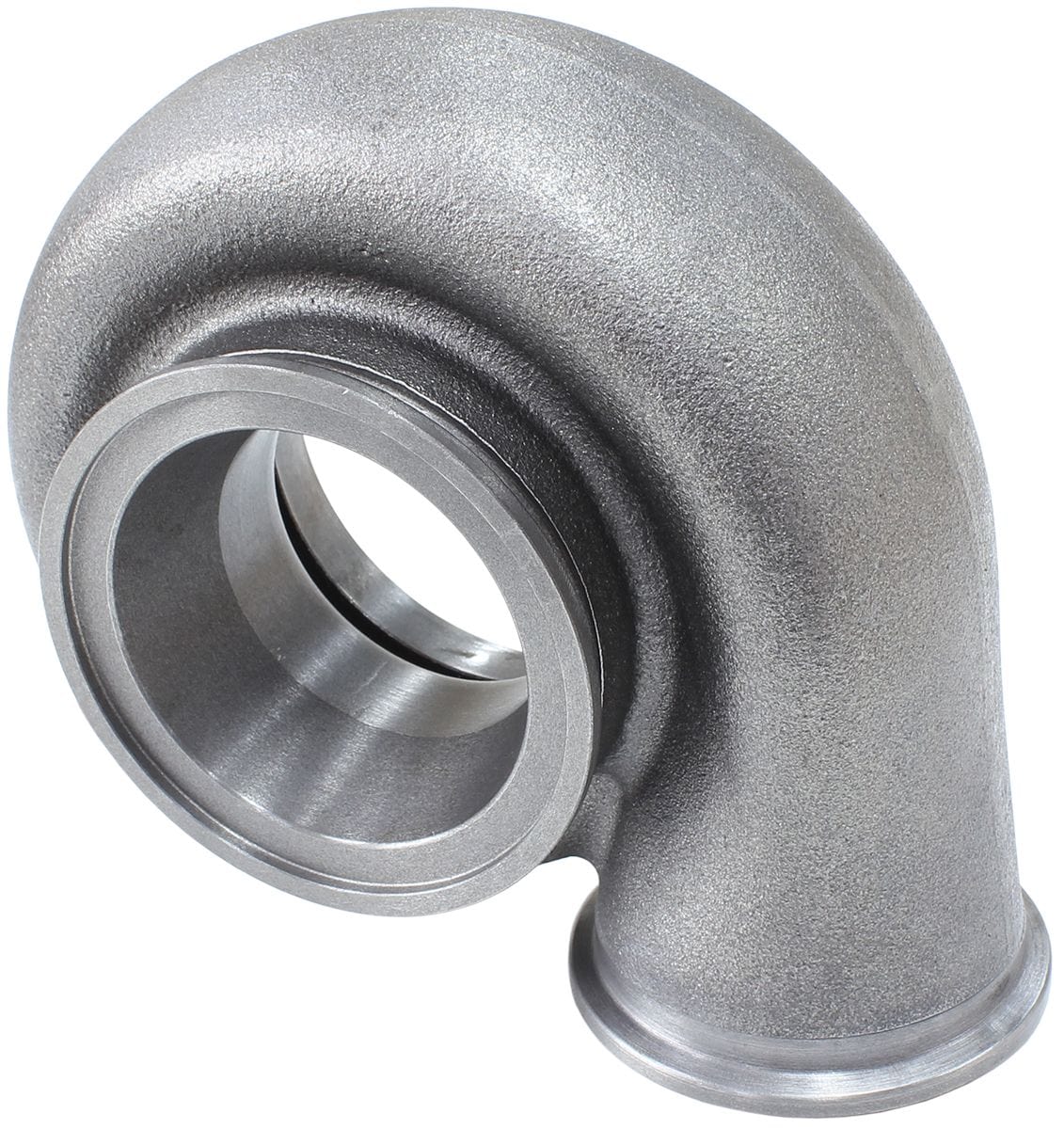 Aeroflow Performance Suit All Aeroflow 55mm Exhaust Turbine Wheel With V-Band Mount, .83 A Aeroflow Boosted 0.83 A/R Dual V-Band Turbo Exhaust Housing, Suits Boosted 5455 & 5855 Tu SR