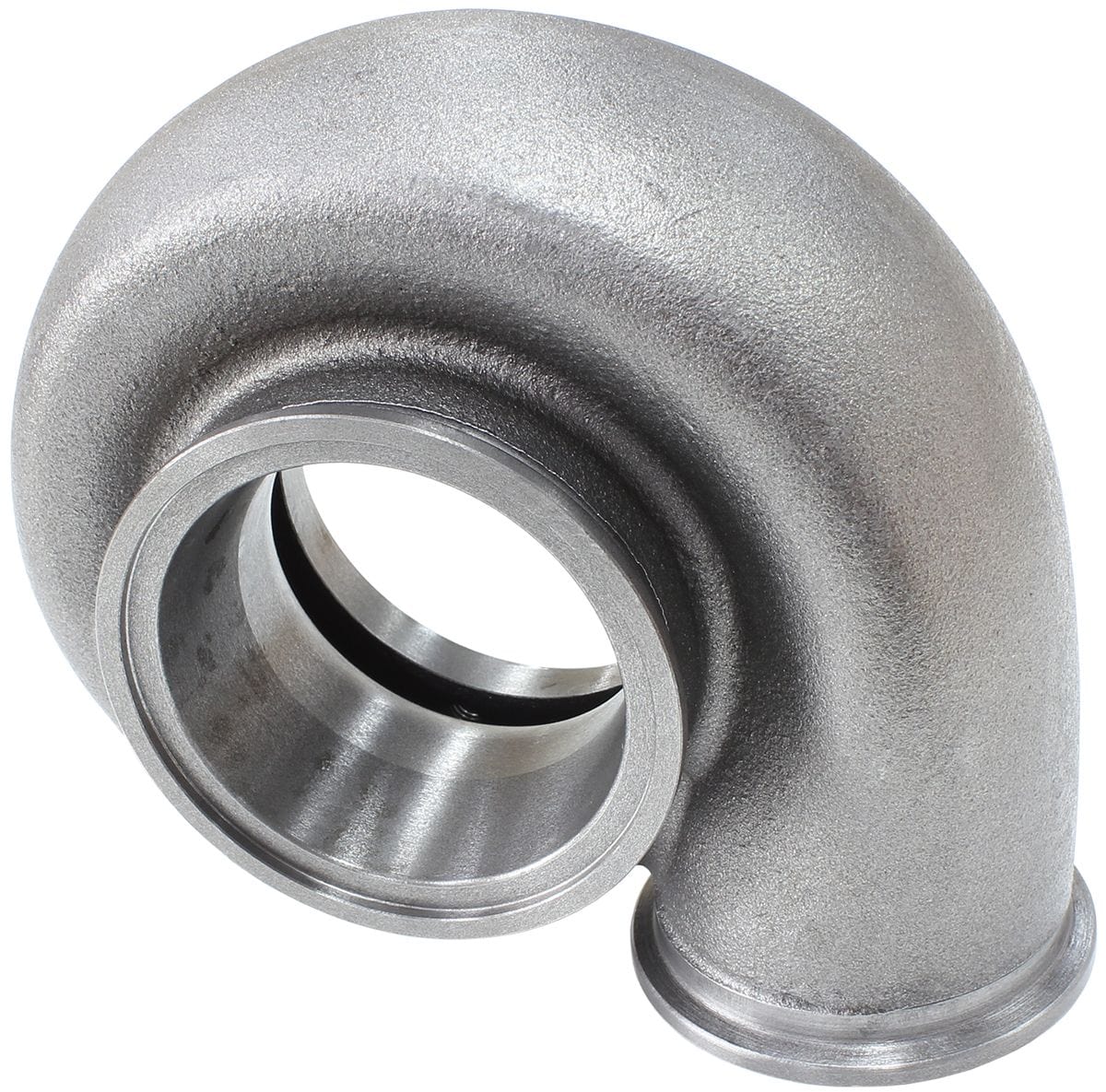 Aeroflow Performance Suit All Aeroflow 62.3mm Exhaust Turbine Wheel With V-Band Mount, 1.0 Aeroflow Boosted 1.01 A/R Dual V-Band Turbo Exhaust Housing, Suits Boosted 6762 Turbochar SR