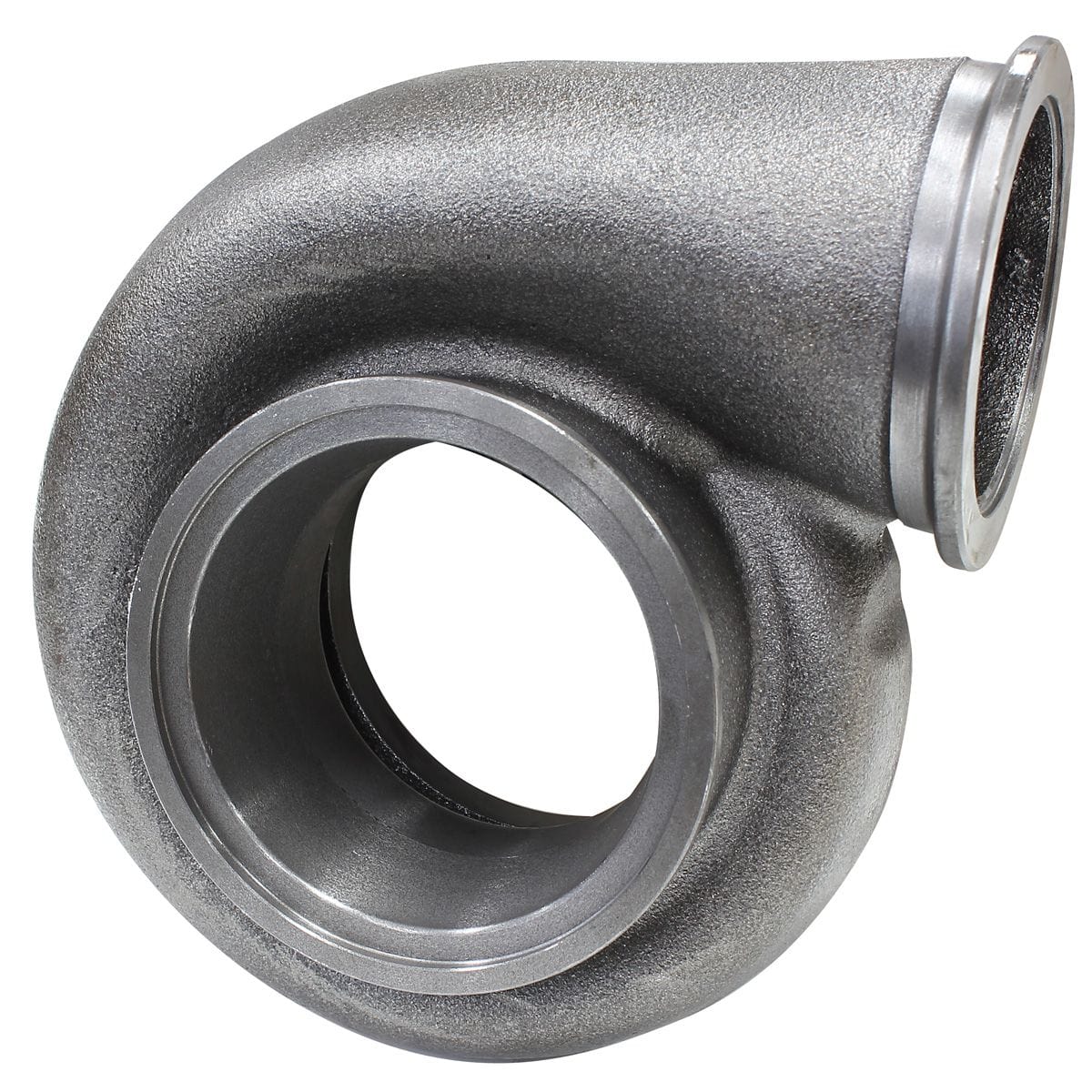 Aeroflow Performance Suit All Aeroflow 62.3mm Exhaust Turbine Wheel With V-Band Mount, .83 Aeroflow Boosted 0.83 A/R Dual V-Band Turbo Exhaust Housing, Suits Boosted 5862 & amp; 66 SR