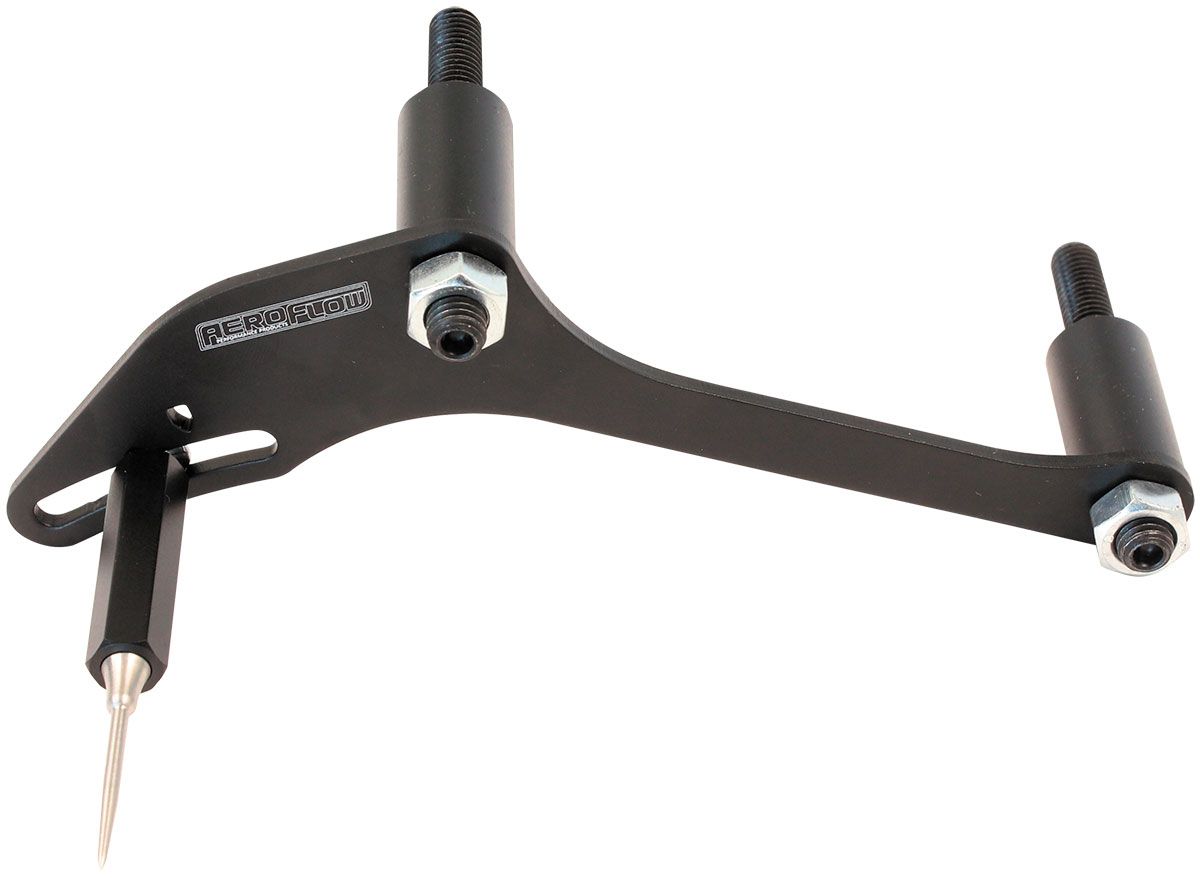 Aeroflow Performance Suits 6.75" and 7.50" Harmonic Balancer, Black Finis h Aeroflow Billet GM LS1 Timing Pointer AF64-2160BLK SR