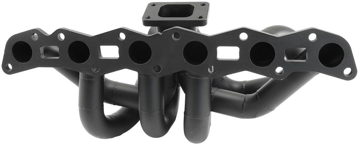 Aeroflow Performance Suits High Mount GT30-GT35 Turbo, with 50mm External Wastegate Flange Aeroflow Nissan RB30 T3 Turbo Manifold AF8247-6000 SR