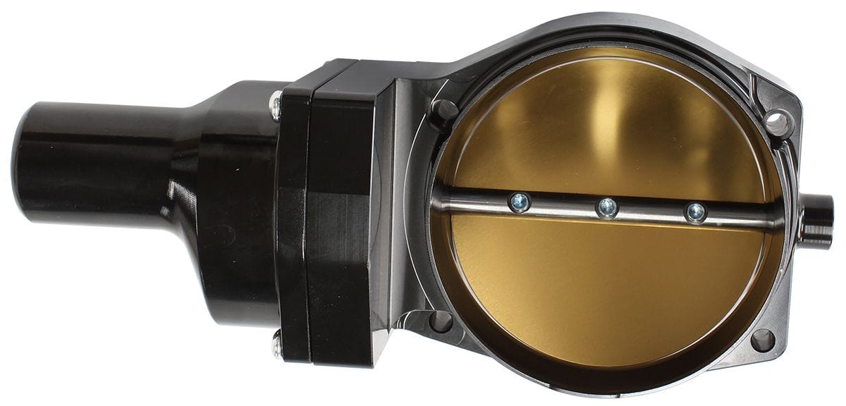 Aeroflow Performance Throttle Bodies Black Billet 102mm Fly-By-Wire Throttle Body - Suit GM LS Series SR