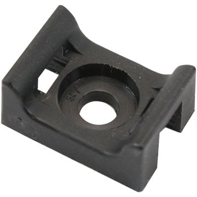 Aeroflow Performance Tools & Shop Equipment Aeroflow Cable Tie Screw Mount 17.6mm x 12.9mm - 50 Pack AF98-9987-50 SR