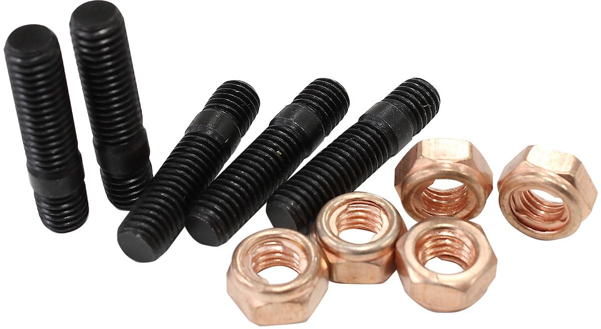 Aeroflow Performance Turbo Accessories AF8059-1000 Aeroflow Turbo Stud & Nut Kit M8 x 1.25mm AF8059-1000 SR