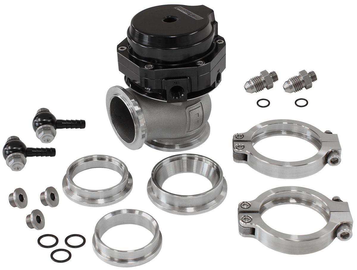 Aeroflow Performance Turbo Accessories AF9552-1000 38mm External Wastegate - Black 14 PSI (1 Bar) AF9552-1000 SR