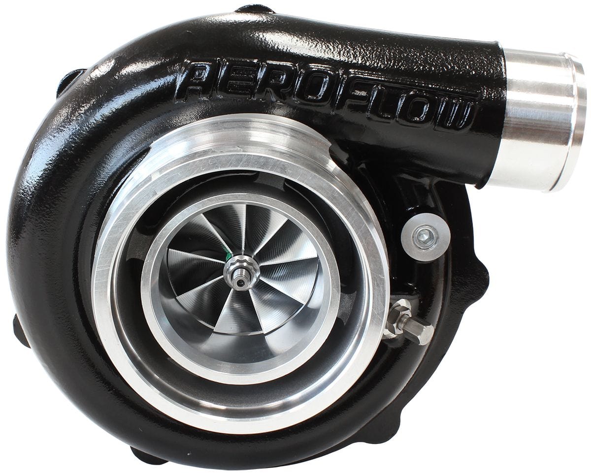 Aeroflow Performance Turbos Black BOOSTED B5855.83 VBAND FLANGE V-BAND OUTLET G30 770 NATURAL SR