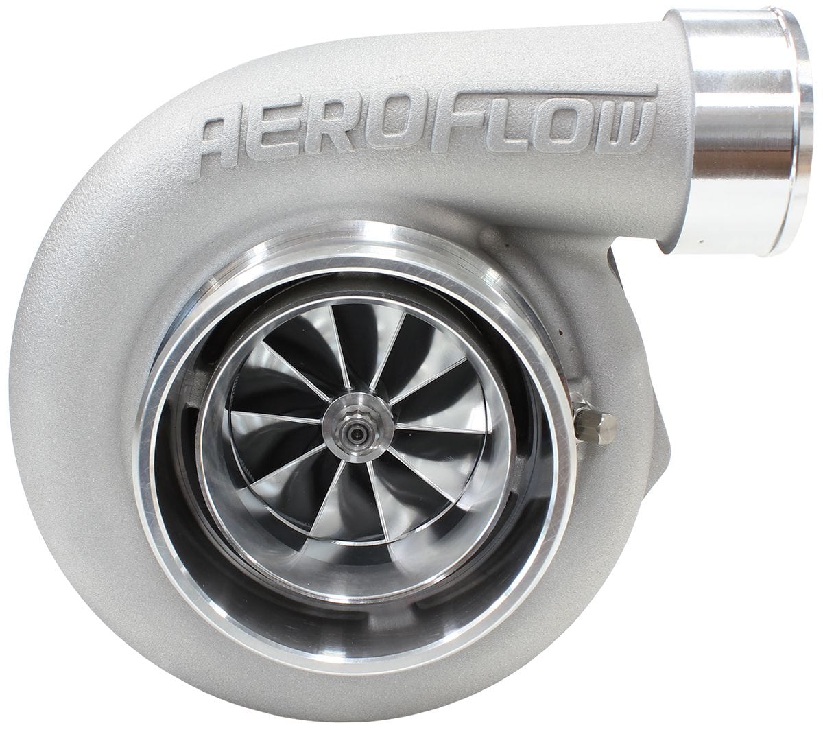 Aeroflow Performance Turbos Silver BOOSTED 6762 V-Band .83 Turbocharger 950HP AF8005-3025 SR