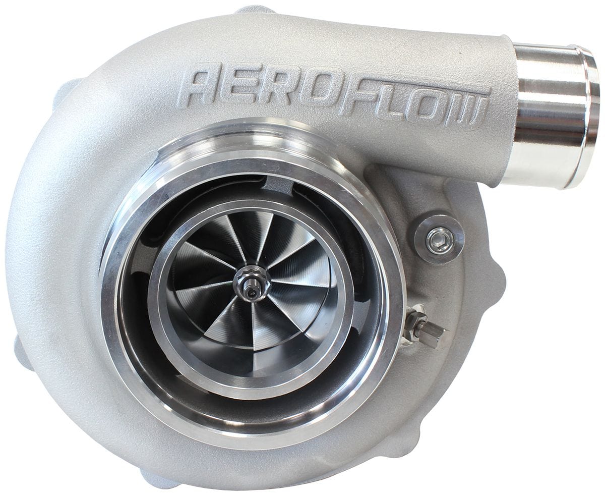 Aeroflow Performance Turbos Silver BOOSTED B5855 1.01 VBAND FLANGV-BAND OUTLET G30 770 NATURAL SR