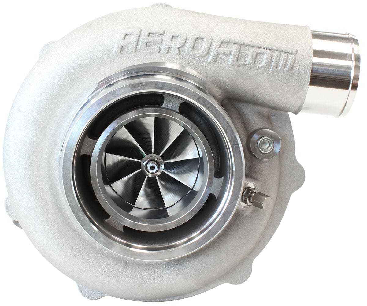 Aeroflow Performance Turbos Silver BOOSTED B5855.83 VBAND FLANGE V-BAND OUTLET G30 770 NATURAL SR