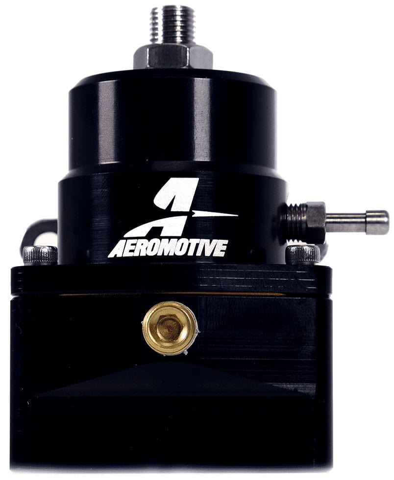 AEROMOTIVE 40-75 PSI. ORB-6 Inlet Ports with ORB-6 Return Port Aeromotive A1000-6 Injected Bypass Fuel Pressure Regulator - Black ARO13131 SR