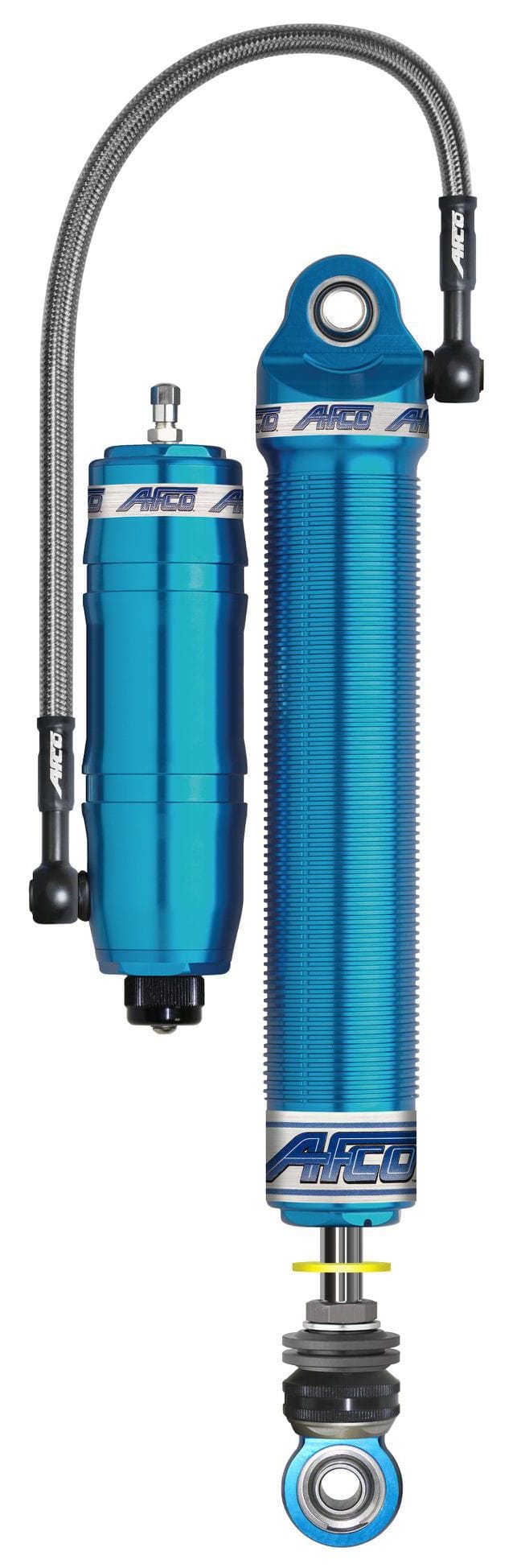 AFCO Double Adjustable, 5" Stroke Drag Shock (Each) AFCO Coil-Over Big Gun X "Radials" Monotube Aluminium Shock AFC3250BGX SR