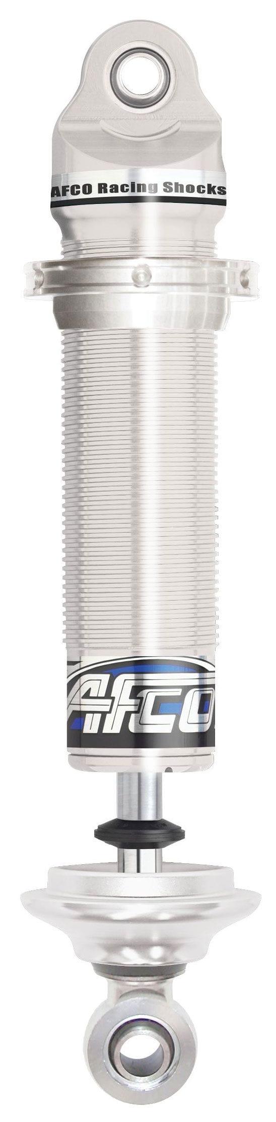 AFCO Polished Billet, Threaded Body, 5" Stroke, 1/2" ID Bearing AFCO Aluminium Hot Rod Shock Absorber AFC1350SRT SR