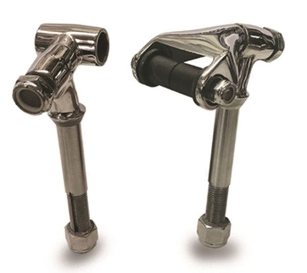 AHRP Pair American Hot Rod Parts GT2 Polished S/S Adjustable Front Spring Perch SO001-61108 SR