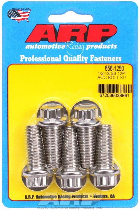 ARP ARP 1/2"-13 x 1.250 12pt SS bolts (656-1250) SR