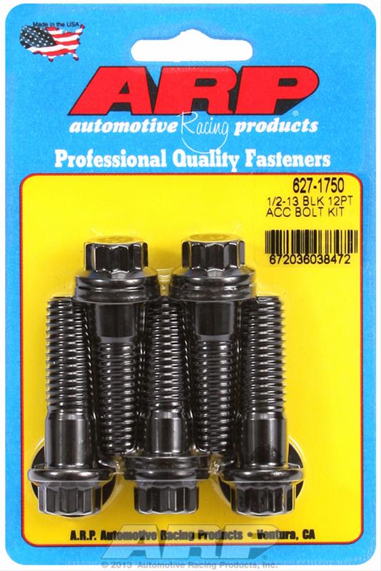 ARP ARP 1/2"-13 x 1.750 12pt black oxide bolts (627-1750) SR