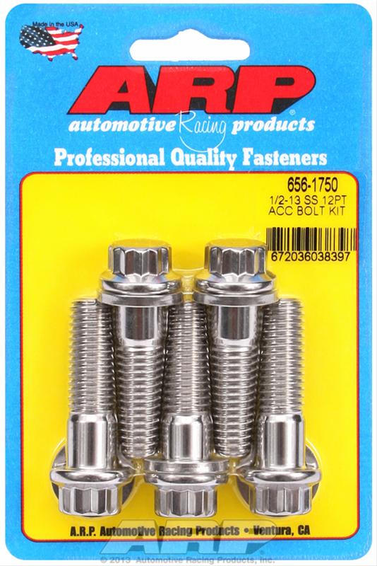 ARP ARP 1/2"-13 x 1.750 12pt SS bolts (656-1750) SR