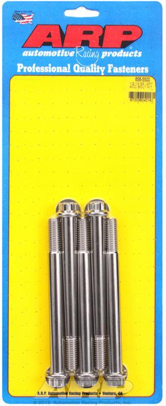 ARP ARP 1/2"-13 x 5.500 12pt SS bolts (656-5500) SR