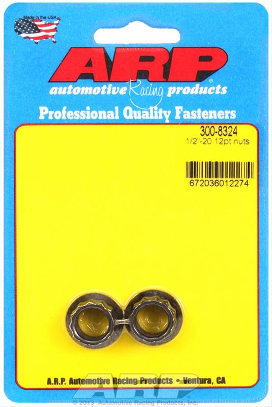 ARP ARP 1/2"-20 12pt nut kit (300-8324) SR