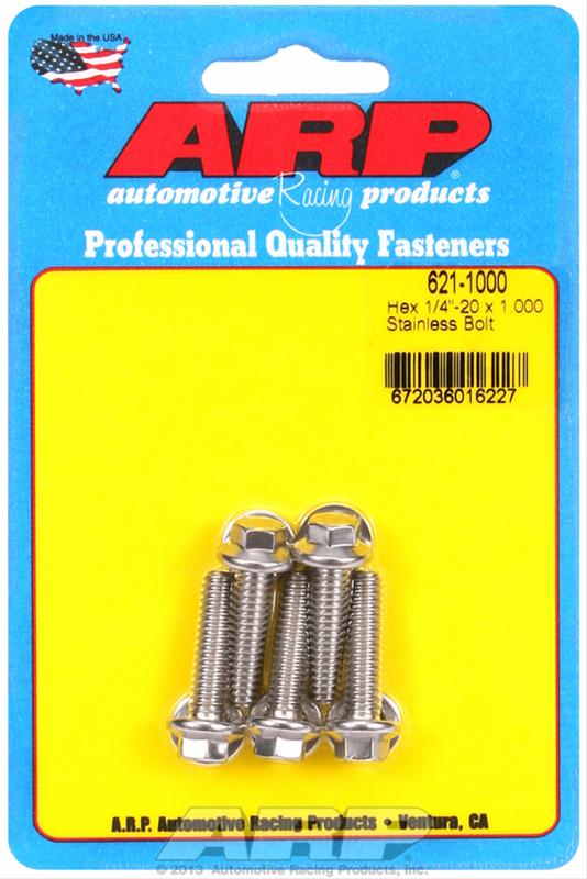ARP ARP 1/4"-20 x 1.000 hex SS bolts (621-1000) SR