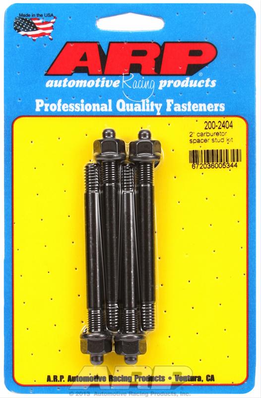 ARP ARP 2" carburetor spacer stud kit 3.700" OAL (200-2404) SR